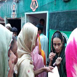 Free eye camp in Lyari, Karachi