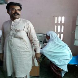 Free eye camp in Lyari, Karachi