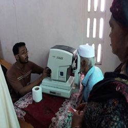 Free eye camp in Lyari, Karachi