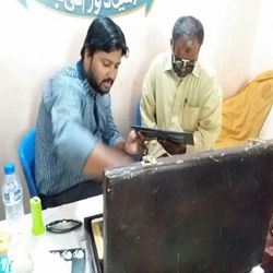 Free eye camp in Lyari, Karachi
